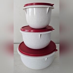 Tupperware 6-piece Fix-N-Mix Nesting Bowl Set